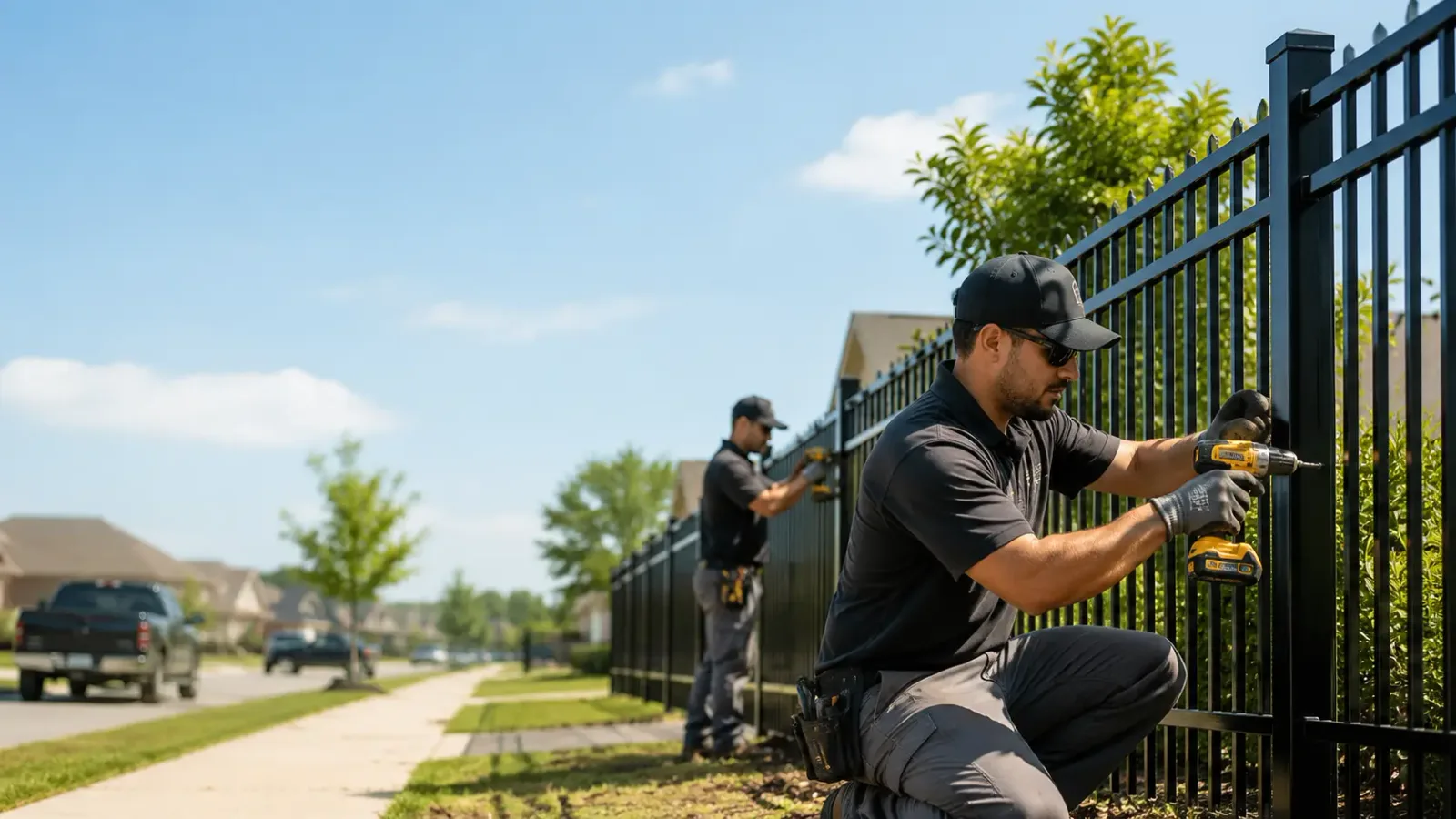 Metal Fence Installation in Portland, TN